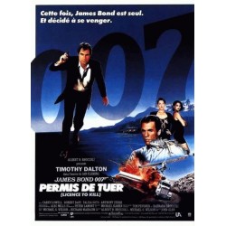 Affiche James Bond : Permis...