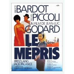 Affiche Le mépris