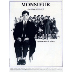 Affiche Monsieur