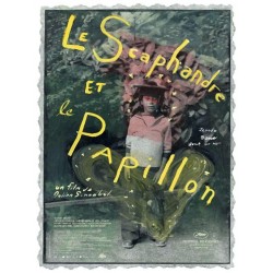 Affiche Le scaphandre et le...