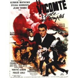 Affiche Le vicomte règle...