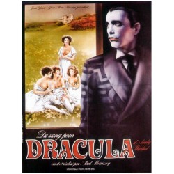 Affiche Du sang pour Dracula