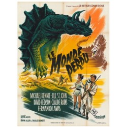 Affiche Le Monde perdu