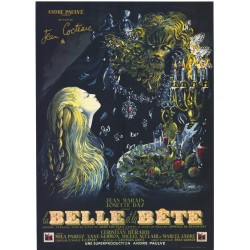 Affiche 55x40cm- La Belle...