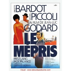 Affiche 55x40cm  - Le Mépris
