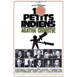 Affiche 10 petits indiens