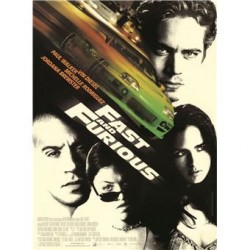 Affiche 55x40cm- Fast and...