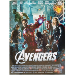 Affiche 55x40cm - Avengers