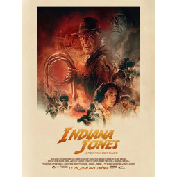 Affiche 55x40cm - Indiana...