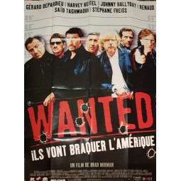 Affiche 120x160cm - Wanted