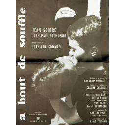 Affiche À bout de souffle